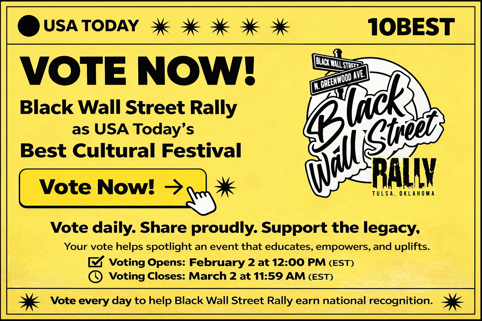 Vote for Black Wall Street!