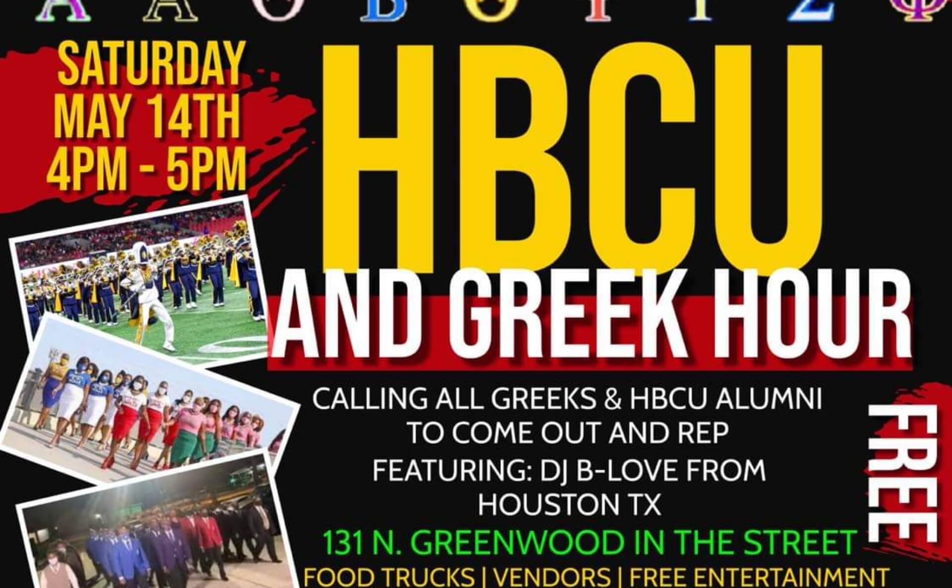 Greeks and HBCU Alumni Tap in with us